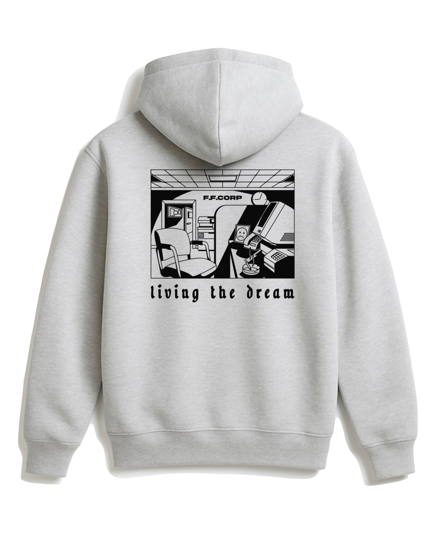 FFC "Living the Dream" Screen Print Hoody
