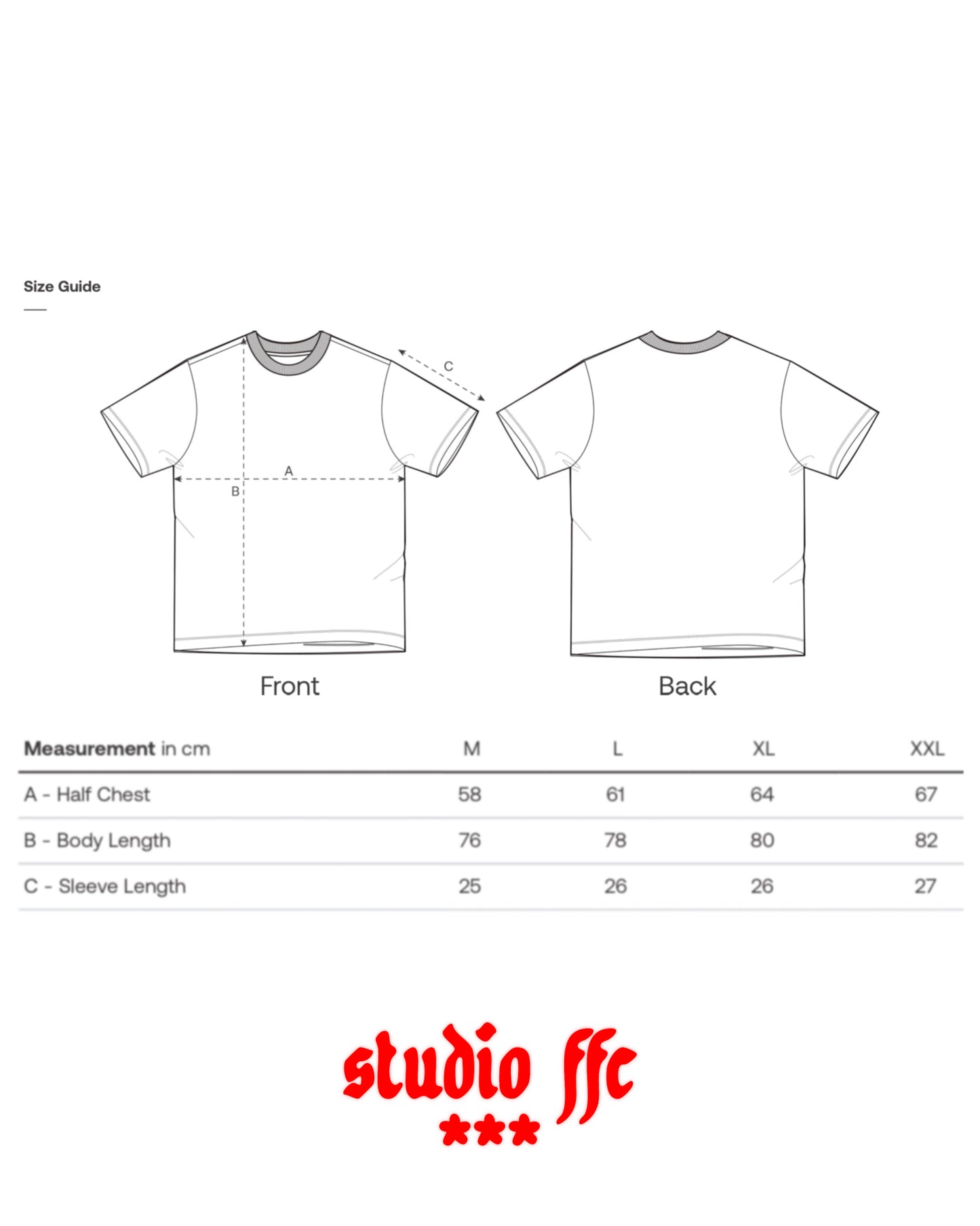 FFC "Places to be" Screen Print Heavy Tee