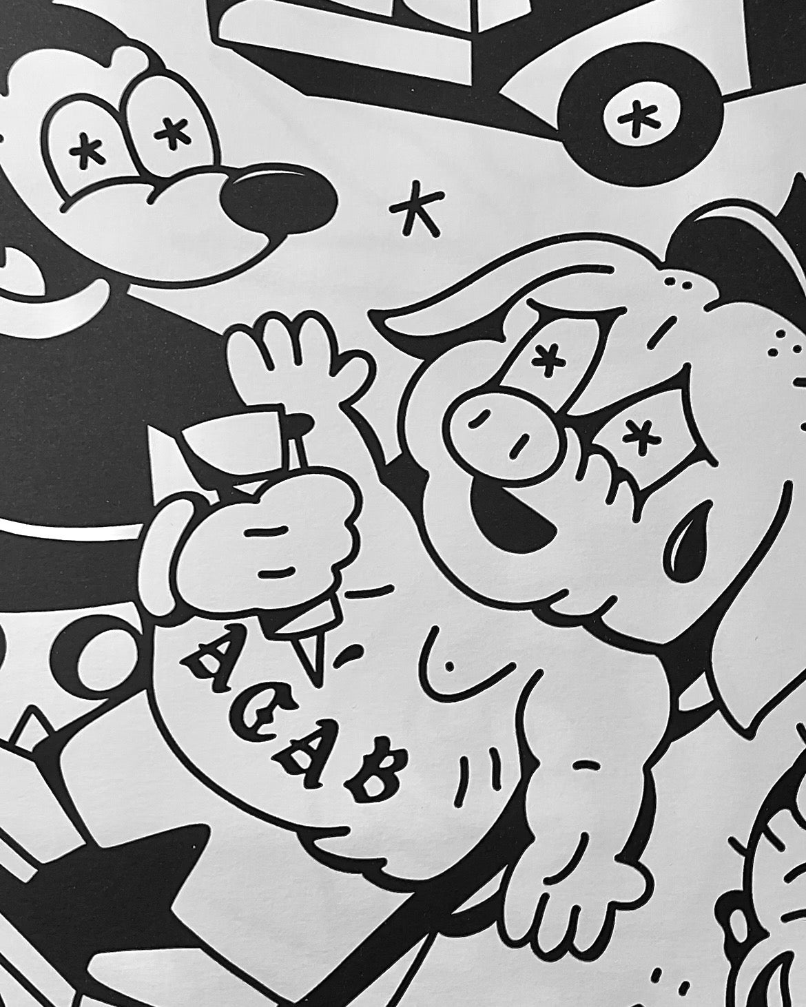 FTP Micky | A3 Riso Print | Limited Edition 25