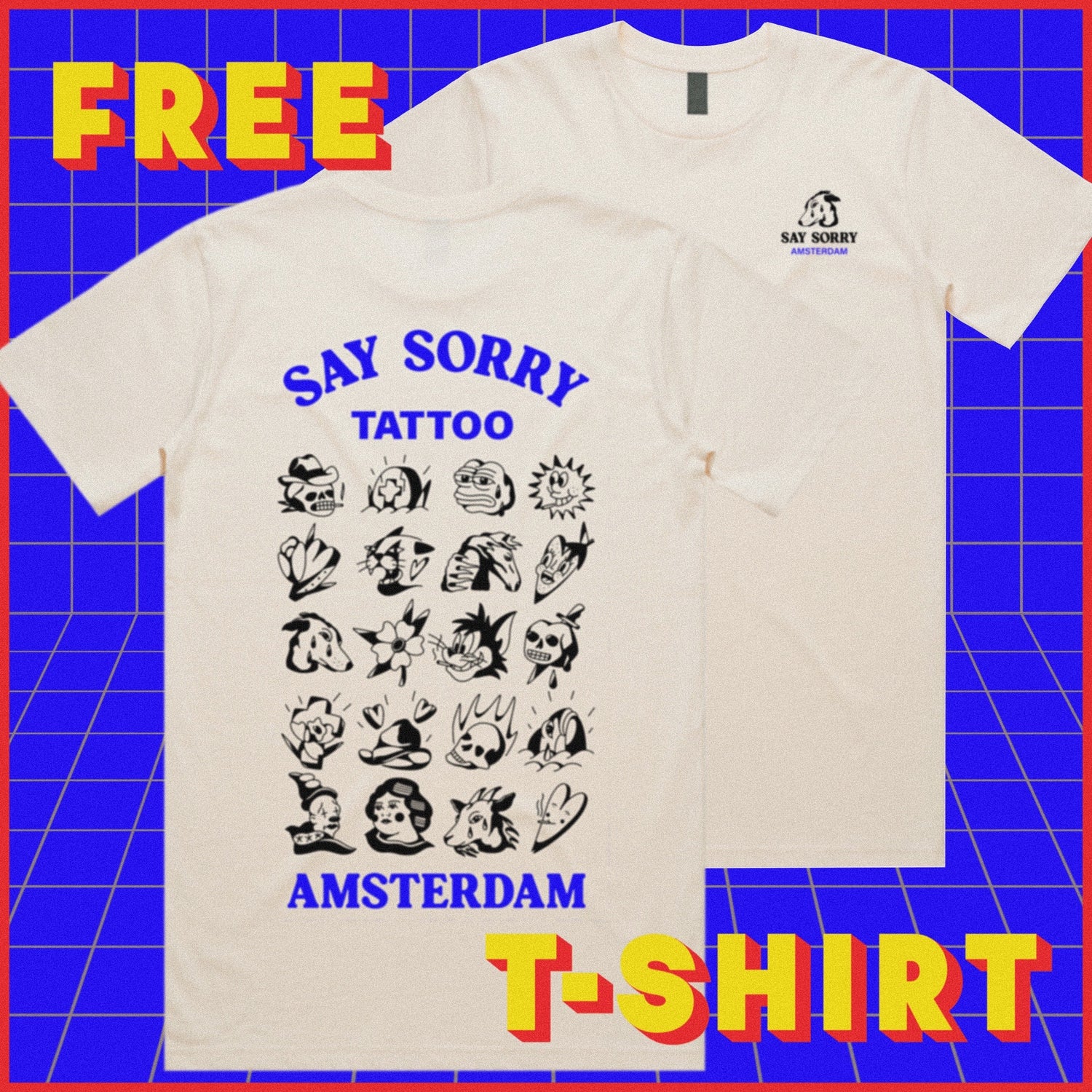 FREE 'SAY SORRY FLASH' TEE DEPOSIT