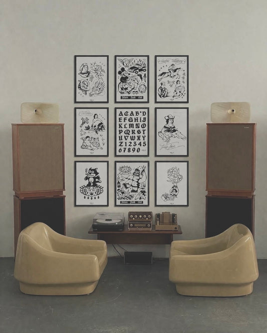 A3 Riso Prints * BUY 2 GET A 3RD FREE *