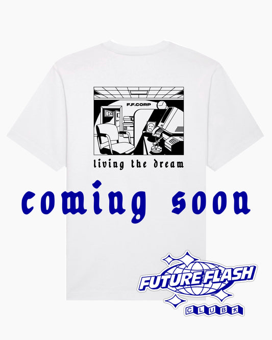 FFC "Living the Dream" Screen Print Heavy Tee