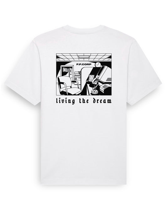 FFC "Living the Dream" Screen Print Heavy Tee