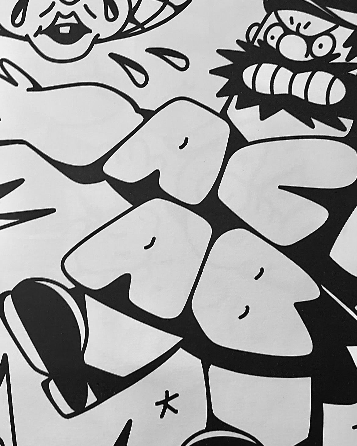 ACAB Brutus | A3 Riso Print | Limited Edition 25