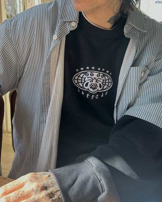 FFC heavy crew with embroidery