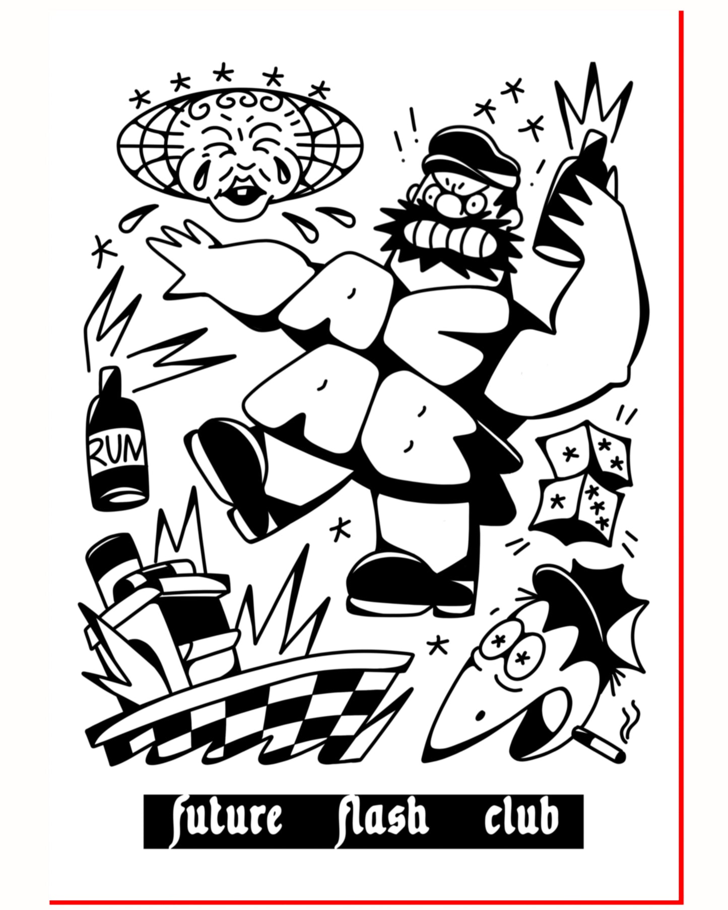 A3 Riso Prints * BUY 2 GET A 3RD FREE *