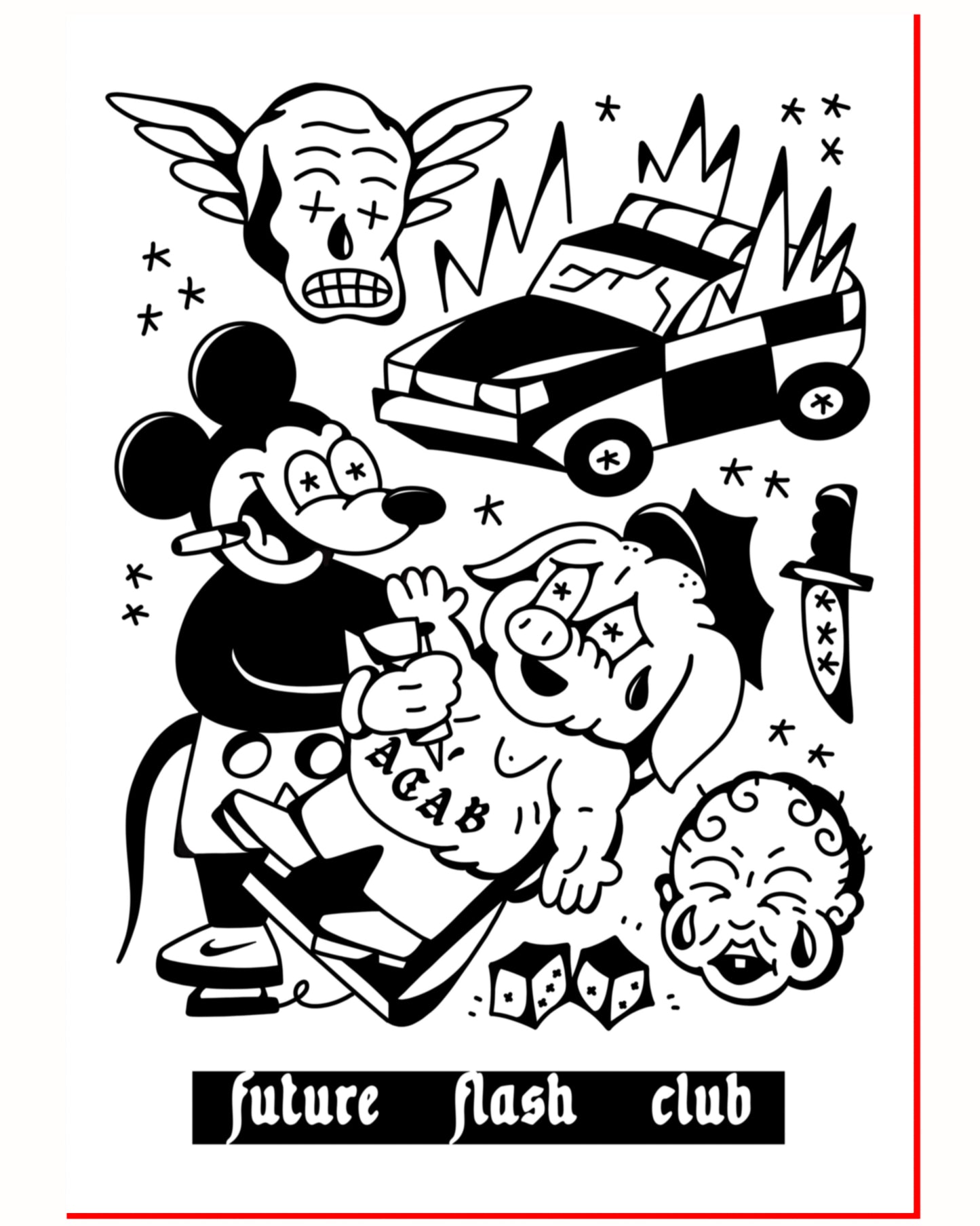 A3 Riso Prints * BUY 2 GET A 3RD FREE *