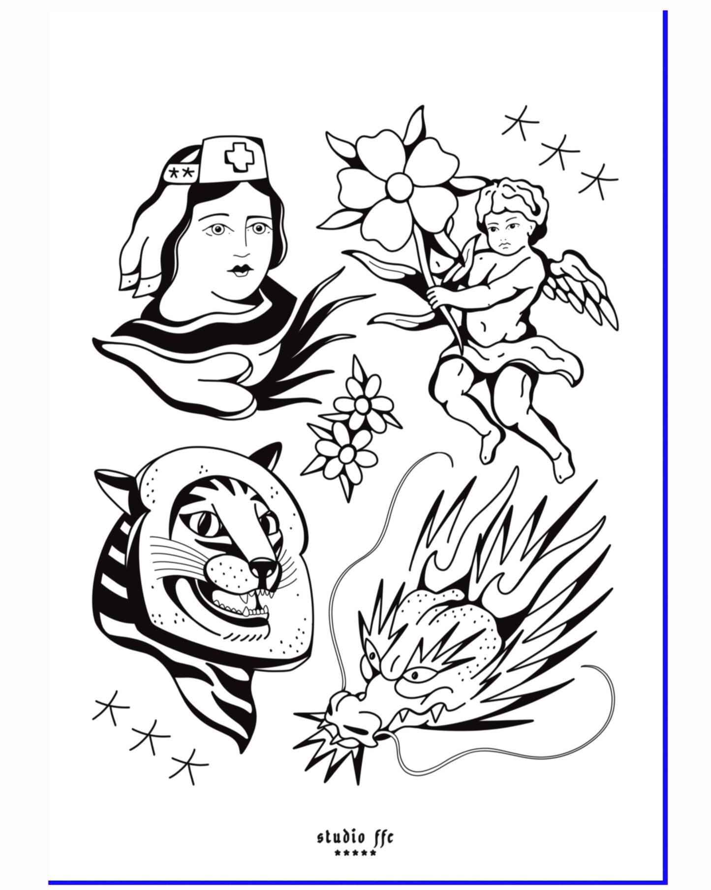 A3 Riso Prints * BUY 2 GET A 3RD FREE *