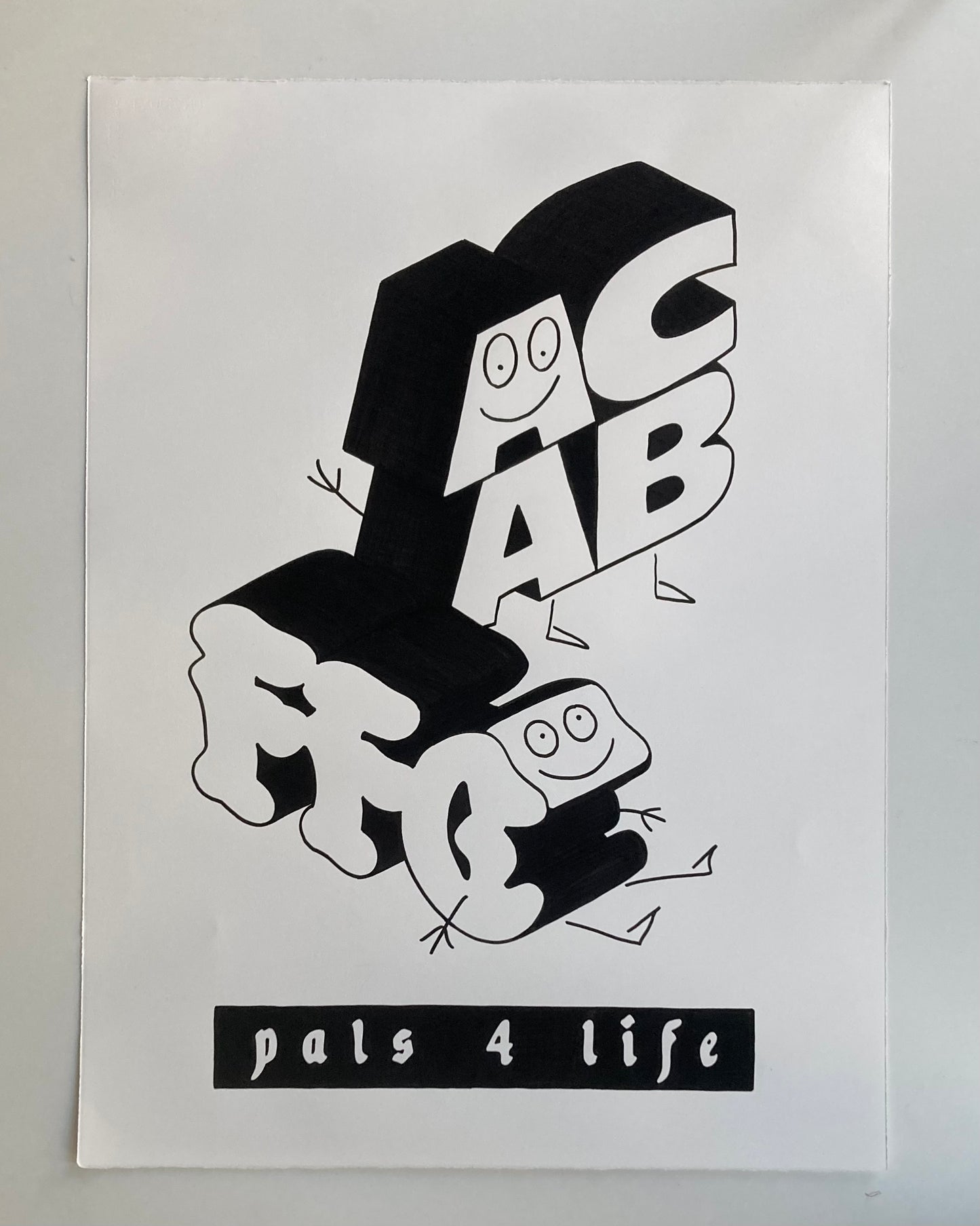 PALS 4 LIFE, ORIGINAL & LIMITED TO 5