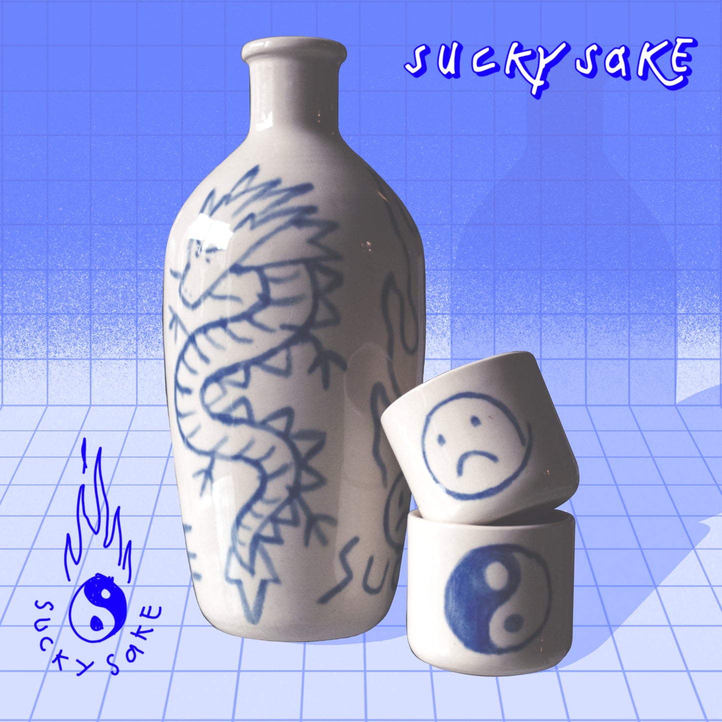 SUCKY SAKE CERAMIC SET